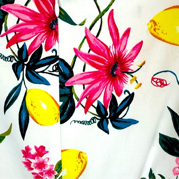 RSVP by Talbots Lively Lemon Fit and Flare Dress Women’s Size 8 - Picture 7 of 10